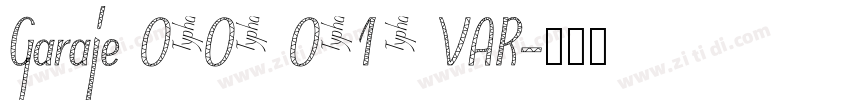 Garaje 0505 0515 VAR字体转换